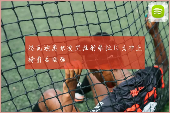格瓦迪奥尔凌空抽射弗拉门戈冲上榜首名场面